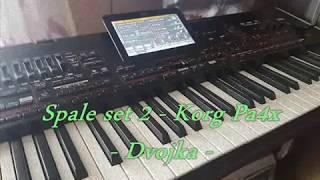 Spale set 2 - Korg Pa4x - Dvojka (new set)