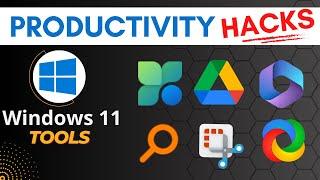I made Windows 11 INSANELY Productive With These SECRET Tools