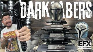 All 3 Darksaber Prop Replicas by EFX Collectibles