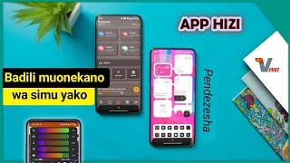 app za kubadili muonekano wa simu