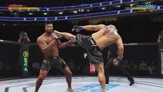 EA SPORTS UFC 4 Gameplay Brutalles VS Overeem 4K