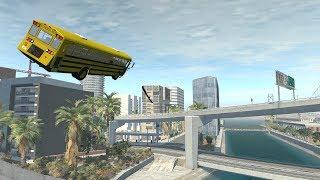 Extreme Car Jumps 7: West Coast, USA | BeamNG.drive