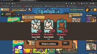 Open 15+ Pets Chess In Taming.io - 1 #tamingio