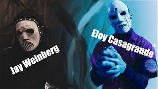 Jay Weinberg vs Eloy Casagrande  - Eyeless  - Drum cam comparison.