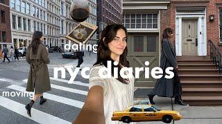 nyc diaries | starting to move & talking about dating in nyc