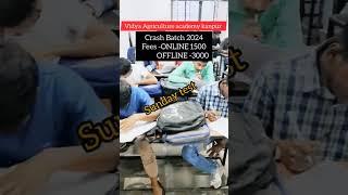 CRASH BATCH (2024)                    VIDYA AGRICULTURE ACADEMY KANPUR