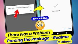 How To Fix There Was A Problem Parsing The Package. - Realme Mobile | Parsing The Package Error