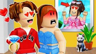 Bad Neighbor Crushs on My Boyfriend in Roblox Brookhaven RP | Gwen Gaming Roblox
