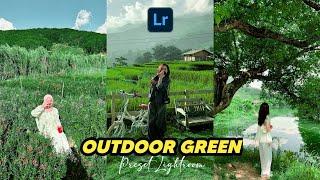 FREE 50+ PRESET LIGHTROOM | OUTDOOR GREEN | LIGHTROOM TUTORIAL