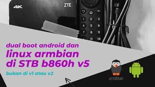 instal linux armbian di stb b680h v5 (amlogic s905x2), bisa dual boot bisa android dan armbian