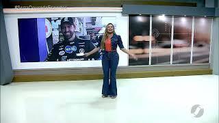 Átila Abreu anuncia ao vivo Silvye Alves, com o SBT Notícias Goiás