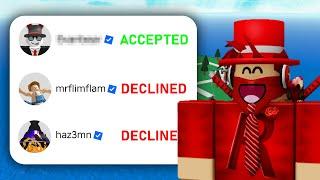 I Sent a Friend Request to 100 Verified Roblox Users