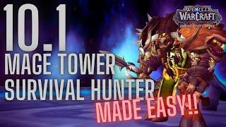 EASIER THAN EVER! | Survival Mage Tower Made Easy | 10.1 Guide