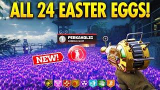 ALL 24 SIDE EASTER EGGS ON TERMINUS (BLACK OPS 6 ZOMBIES)