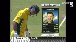 Ricky Ponting 114(109) vs Sri Lanka at Centurion | CWC 2003 | *HD*