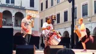 Too Many Zooz - Live in Vienne 26 Juin 2015 (15' de concert)