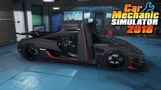 ABANDON KOENIGSEGG ONE:1 RARE!! - Car Mechanic Simulator 2018