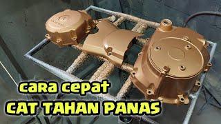 Tutorial repaint bak Mesin Cat Tahan Panas