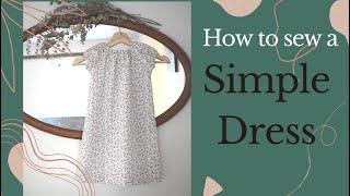 Best Easy Dress for Beginners - How to Sew a Dress - DIY Baby Dress - Easy Sewing Tutorial