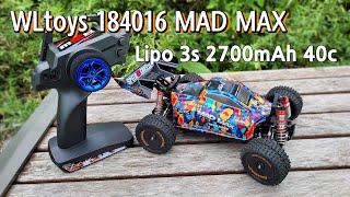 WLtoys 184016 MADMAX / Lipo 3s 2700mAh 40c / 배터리 공간 확장 test run