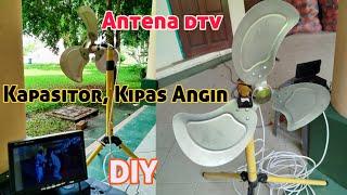 Antena dtv dari Kapasitor kipas angin sinyal luber 100% Terbaik.