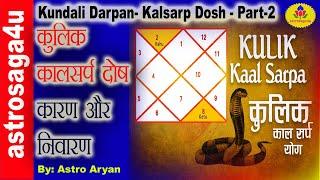 astrosaga4u- Kundali Darpan- Kalsarp Dosh।Part-2- कुलिक कालसर्प दोष-कारण और निवारण।