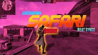 Serena - Safari Beat Sync Edit free fire montage | Life4gaming | world fastest montage