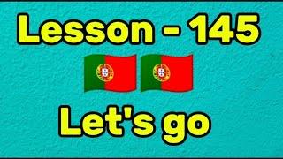 Lesson-145 | Learn Portuguese Language For Beginners. | #learning #motivation #education #love