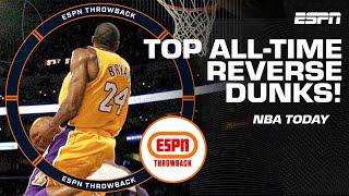 Top ALL-TIME two-handed reverse dunks in NBA History  | ESPN Throwback