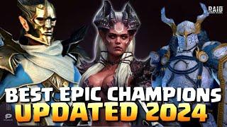 BEST EPIC CHAMPIONS for 2024 that are worth 6 STARRING! Raid Shadow Legends