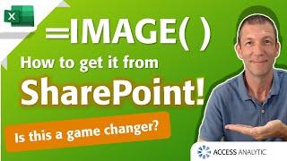 How to display an image from SharePoint or OneDrive in Excel