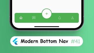 Build a Custom Bottom Navigation in Flutter? (Android & IOS)