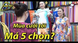 Nam Việt lại vào mùa cưới - Má 5 và Xuyến chọn áo dài nào?