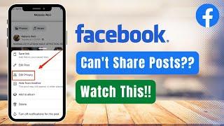 How to Fix Can't Share on Facebook !
