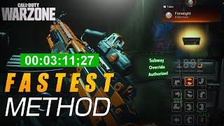 Unlocking the *SECRET* Subway Easter Egg SOLO in WORLD RECORD Speed! (Warzone Season 6)