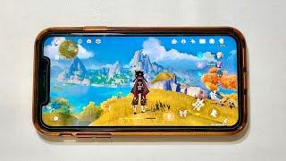 iPhone Xr - Genshin Impact test (Low Graphics, 60 FPS)