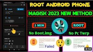 2023 New One Click Root Method | No PC NO TWRP No Kingroot | 100% ROOT Any Android Version 4.0 TO 14