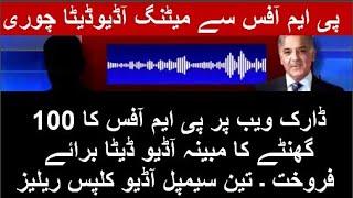 The alleged shocking audio leaks of Shahbaz Sharif and his ministers