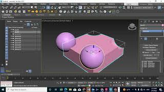 3ds Max 2023 Modeling: Boolean & ProBoolean