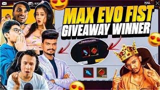 MAX EVO FIST GIVEAWAY WINNER  - DESI CHHORA_YT