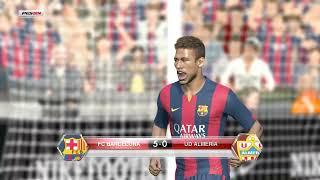 NEYMAR GOAL PES 2014 GAMEPLAY PC HD