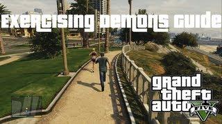 GTA V Guide : Exercising Demons - Michael : Beating Mary Ann in the Race XBOX 360 PS3 PC