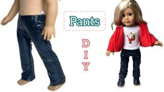 Pants for 18-inch dolls. Fashionable, sports, pajama pants. Sewing + PATTERN