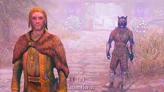 Inigo And Lucien Flavius First Meeting. Skyrim Special Edition