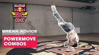 How To Do Powermove Combos with B-Boy Victor | Break Advice