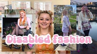 Being disabled and fashionable! Styling outfits with mobility aids!