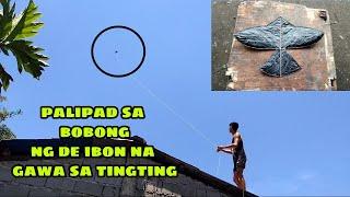 Palipad sa Bubong ng tingting na Guryon o SARANGGOLA. Small Kite