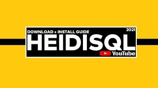 How to Download & Install HeidiSQL on Windows 10 | HeidiSQL MariaDB | MySQL | MS SQL | Open Source