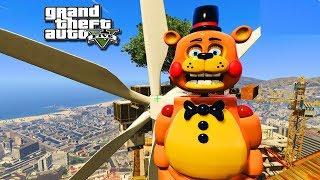 What happens if FREDDI ANIMATRONIC DROPS - FNAF Animation GTA 5 MODS FNAF Multi Pulti