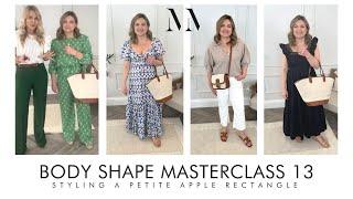 Petite Apple & Rectangle. Body Shape Master Class 14